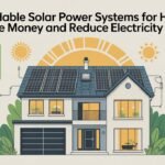 Affordable Solar Power Systems for Homes: Save Money and Reduce Electricity Bills