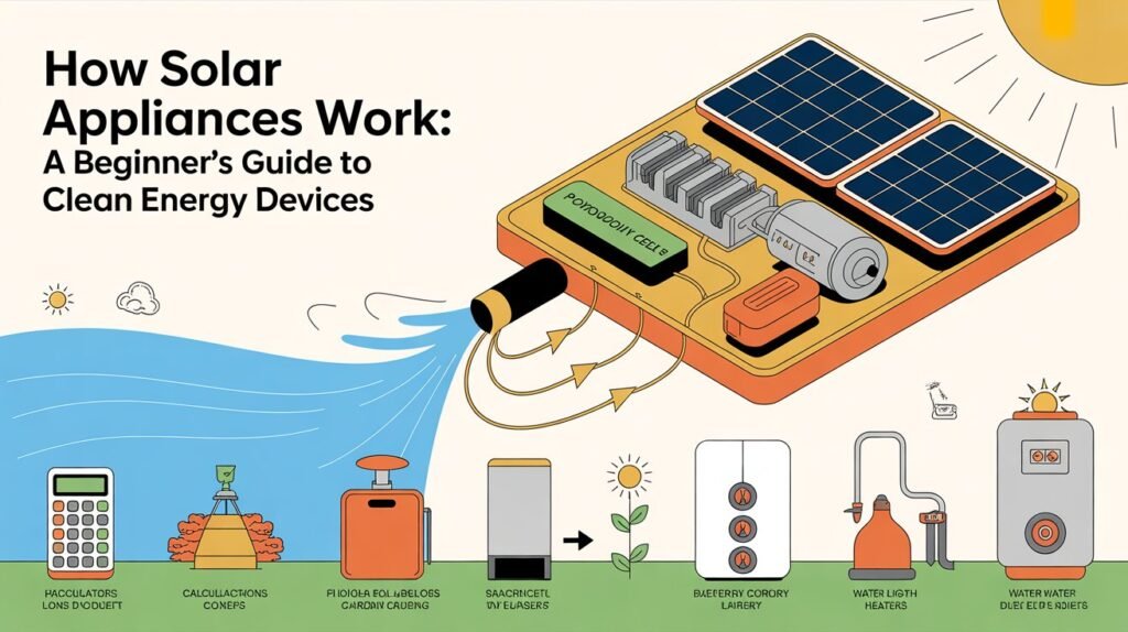How Solar Appliances Work: A Beginner’s Guide to Clean Energy Devices